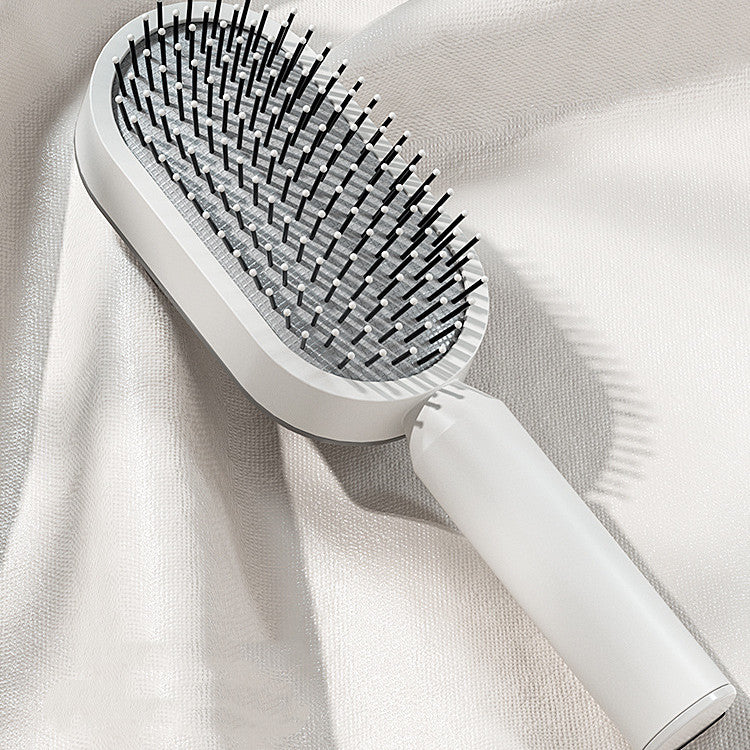 Self-Cleaning Scalp Massage Hairbrush