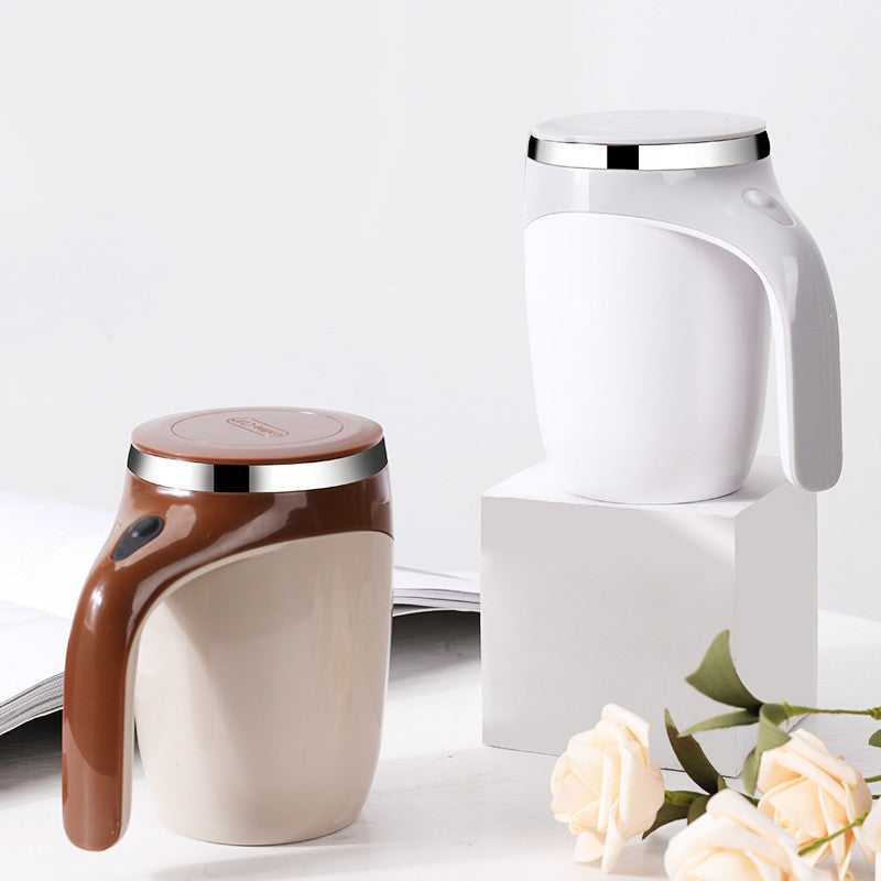 Electric Magnetic Self-Stirring Cup