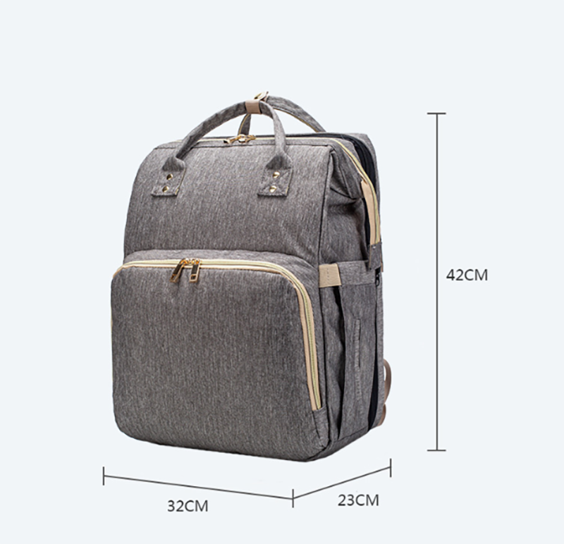 USB Charging Version Mommy Bed Backpack Folding Large Capacity Multi-function