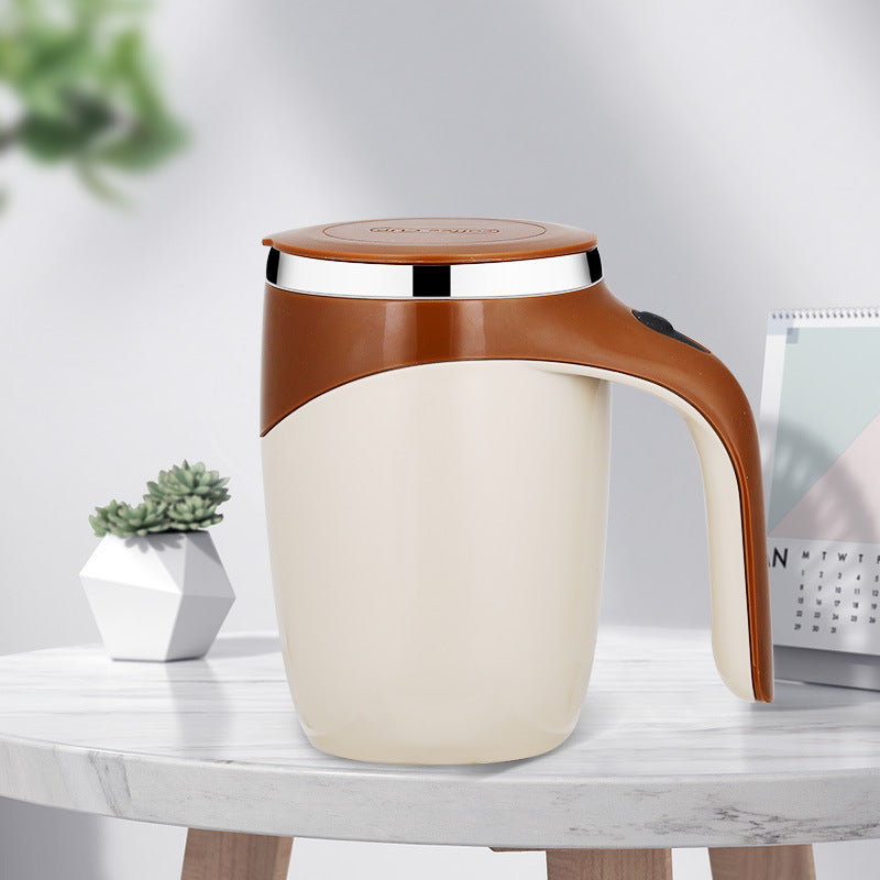 Electric Magnetic Self-Stirring Cup