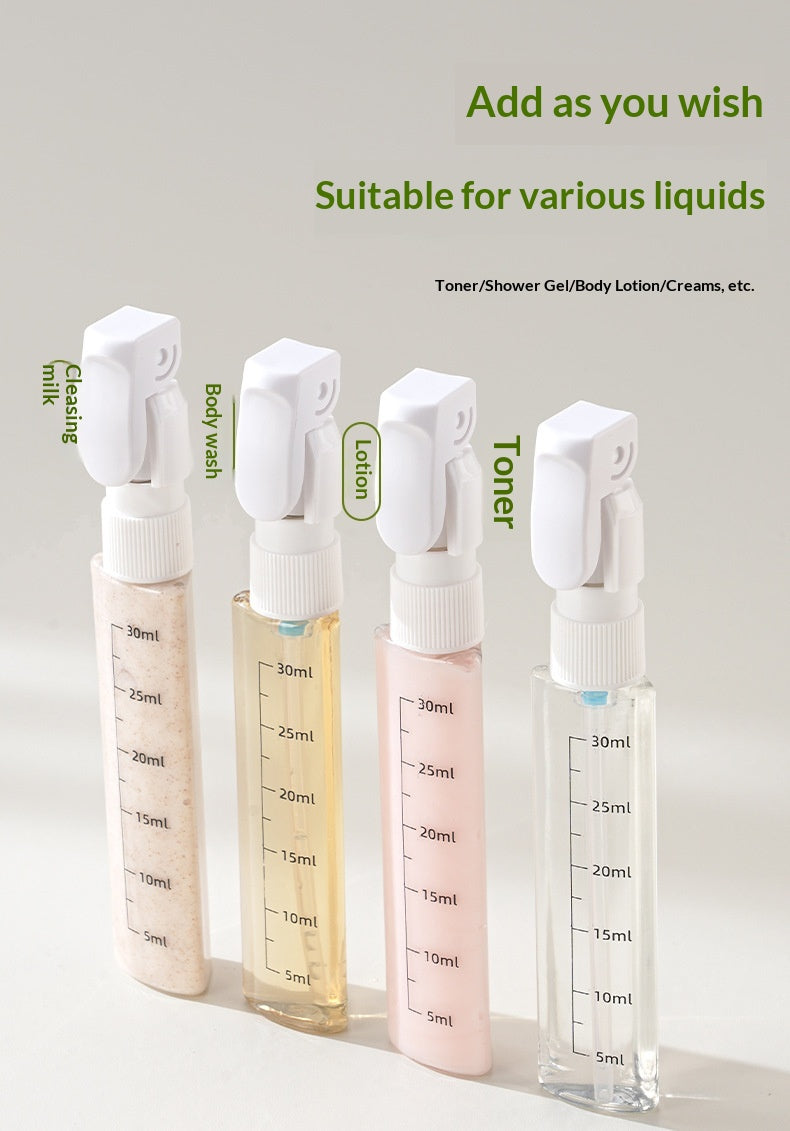 Travel Dispenser Portable Travel Bottles Leak Proof Leakproof Travel Container 4 In 1