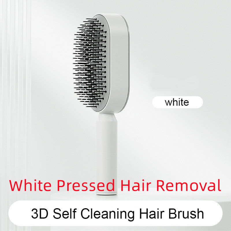 Self-Cleaning Scalp Massage Hairbrush
