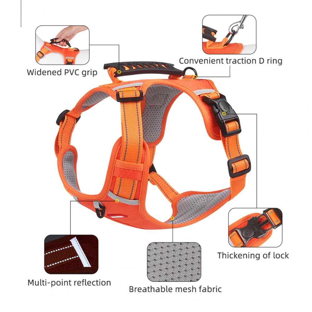 Reflective No-Pull Dog Harness