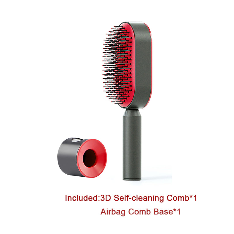 Self-Cleaning Scalp Massage Hairbrush