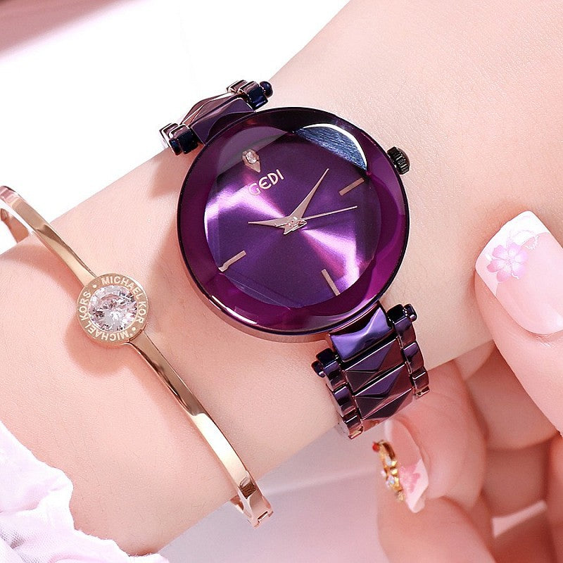 Women's Fashion Steel Belt Watch