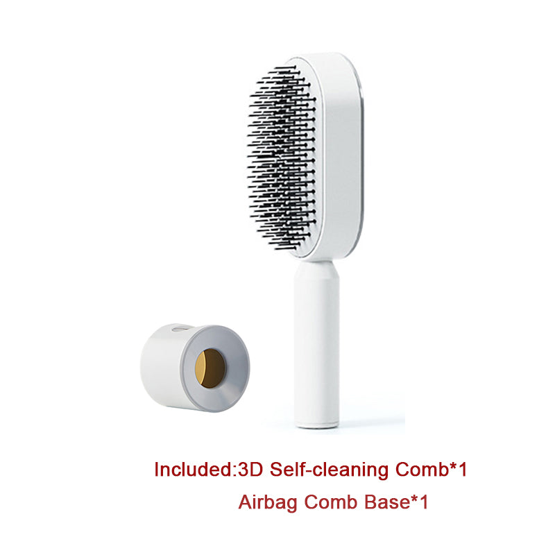Self-Cleaning Scalp Massage Hairbrush