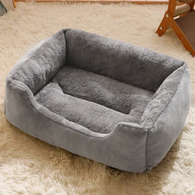 Warm Cat & Dog Cushion Bed