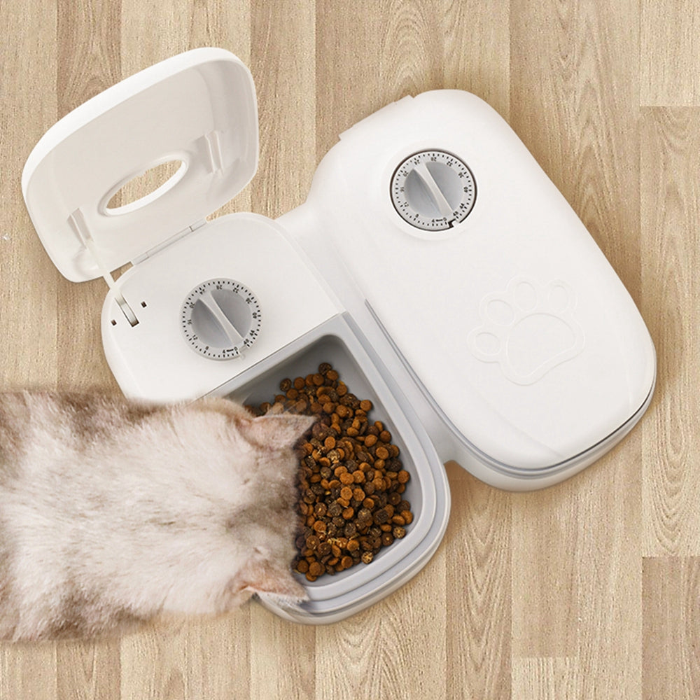 Gravity Pet Feeder & Water Dispenser