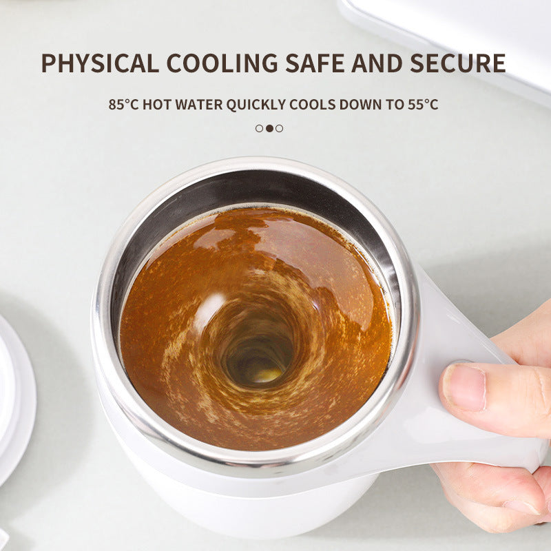 Electric Magnetic Self-Stirring Cup