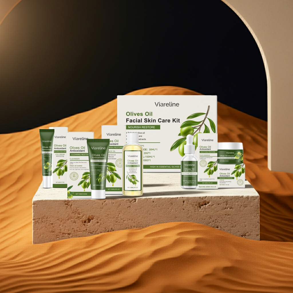 Olive Oil Facial Skincare Set