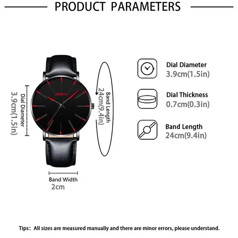 LeatherClock Set