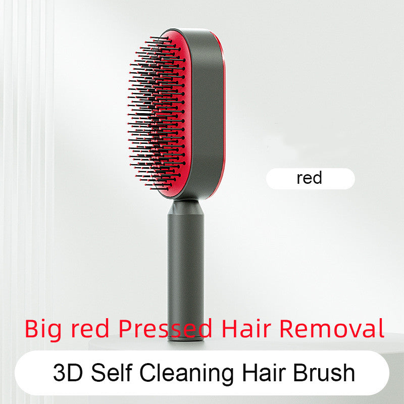 Self-Cleaning Scalp Massage Hairbrush