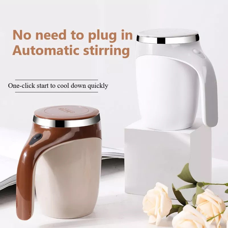 Electric Magnetic Self-Stirring Cup