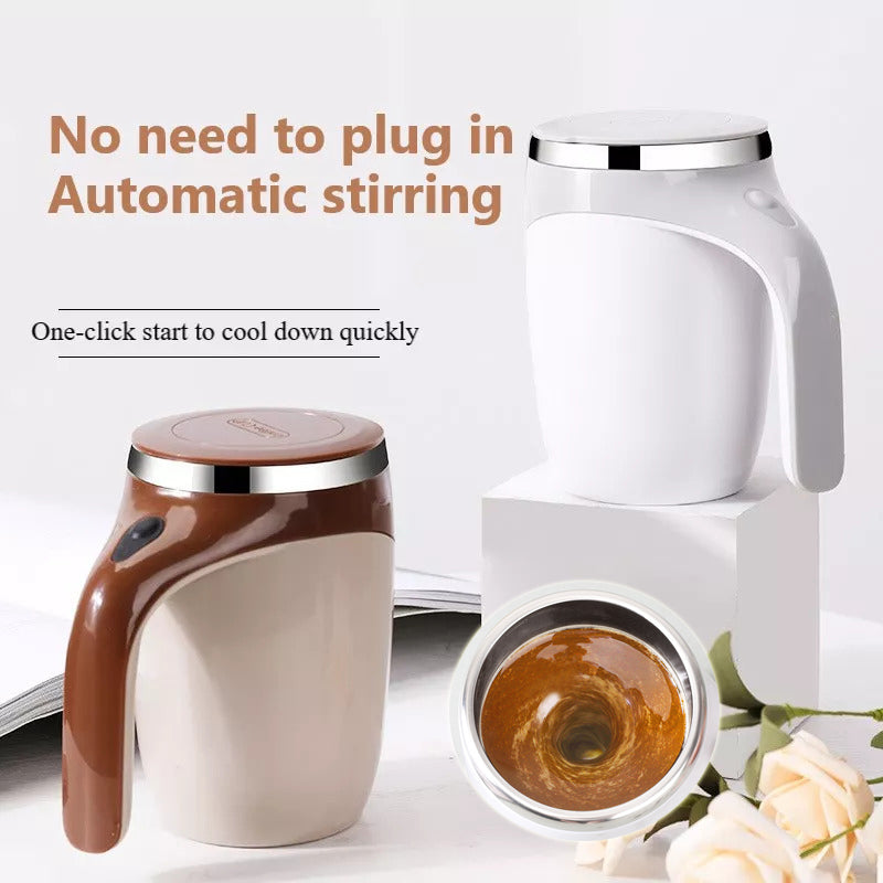 Electric Magnetic Self-Stirring Cup