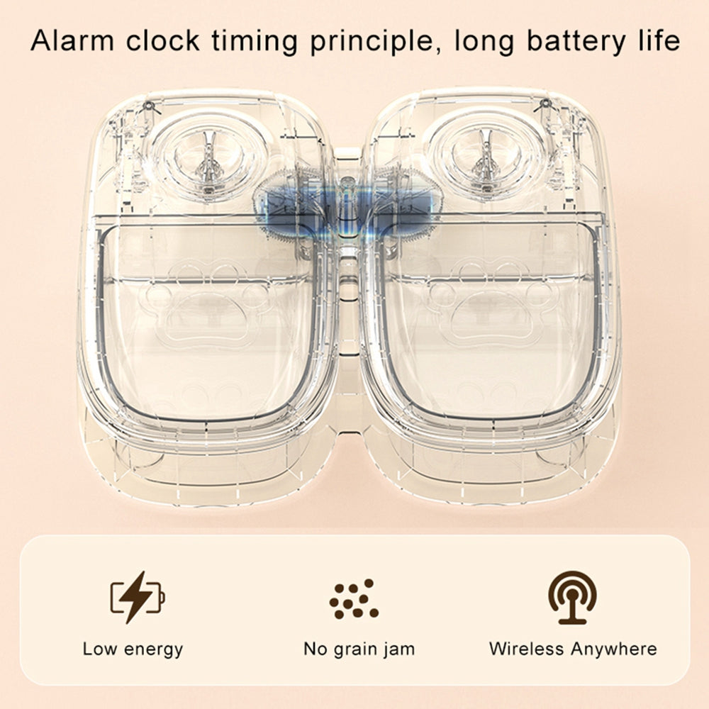 Gravity Pet Feeder & Water Dispenser